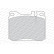 Kit de plaquettes de frein, frein à disque PREMIER ECO FRICTION FDB143 Ferodo, Vignette 3
