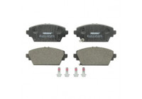 Kit de plaquettes de frein, frein à disque PREMIER ECO FRICTION FDB1439 Ferodo