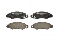 Kit de plaquettes de frein, frein à disque PREMIER ECO FRICTION FDB1459 Ferodo