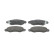 Kit de plaquettes de frein, frein à disque PREMIER ECO FRICTION FDB1459 Ferodo, Vignette 3
