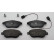 Kit de plaquettes de frein, frein à disque PREMIER ECO FRICTION FDB1467 Ferodo, Vignette 3