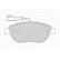 Kit de plaquettes de frein, frein à disque PREMIER ECO FRICTION FDB1467 Ferodo, Vignette 4