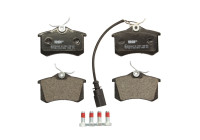Kit de plaquettes de frein, frein à disque PREMIER ECO FRICTION FDB1481 Ferodo