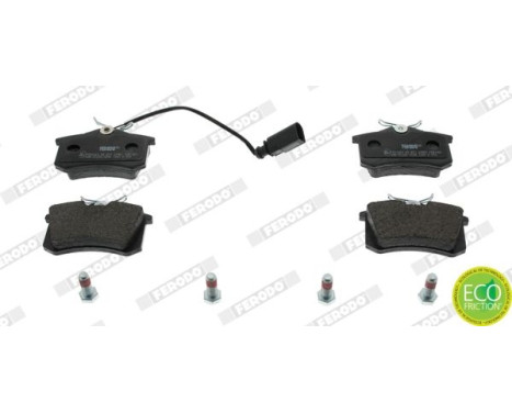 Kit de plaquettes de frein, frein à disque PREMIER ECO FRICTION FDB1481 Ferodo, Image 3