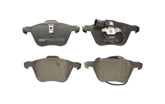 Kit de plaquettes de frein, frein à disque PREMIER ECO FRICTION FDB1497 Ferodo