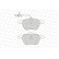 Kit de plaquettes de frein, frein à disque PREMIER ECO FRICTION FDB1497 Ferodo, Vignette 4