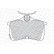 Kit de plaquettes de frein, frein à disque PREMIER ECO FRICTION FDB1506 Ferodo, Vignette 3