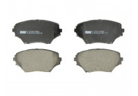 Kit de plaquettes de frein, frein à disque PREMIER ECO FRICTION FDB1514 Ferodo