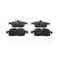Kit de plaquettes de frein, frein à disque PREMIER ECO FRICTION FDB1520 Ferodo, Vignette 2