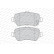 Kit de plaquettes de frein, frein à disque PREMIER ECO FRICTION FDB1521 Ferodo, Vignette 3