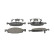 Kit de plaquettes de frein, frein à disque PREMIER ECO FRICTION FDB1523 Ferodo, Vignette 3