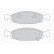 Kit de plaquettes de frein, frein à disque PREMIER ECO FRICTION FDB1523 Ferodo, Vignette 4