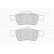 Kit de plaquettes de frein, frein à disque PREMIER ECO FRICTION FDB1526 Ferodo, Vignette 4