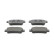 Kit de plaquettes de frein, frein à disque PREMIER ECO FRICTION FDB1530 Ferodo, Vignette 3