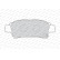 Kit de plaquettes de frein, frein à disque PREMIER ECO FRICTION FDB1530 Ferodo, Vignette 4