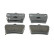 Kit de plaquettes de frein, frein à disque PREMIER ECO FRICTION FDB1531 Ferodo, Vignette 3