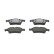 Kit de plaquettes de frein, frein à disque PREMIER ECO FRICTION FDB1540 Ferodo, Vignette 3