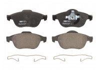 Kit de plaquettes de frein, frein à disque PREMIER ECO FRICTION FDB1541 Ferodo