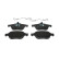 Kit de plaquettes de frein, frein à disque PREMIER ECO FRICTION FDB1541 Ferodo, Vignette 2