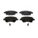 Kit de plaquettes de frein, frein à disque PREMIER ECO FRICTION FDB1544 Ferodo, Vignette 2