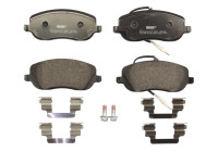 Kit de plaquettes de frein, frein à disque PREMIER ECO FRICTION FDB1556 Ferodo