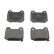 Kit de plaquettes de frein, frein à disque PREMIER ECO FRICTION FDB1562 Ferodo, Vignette 2