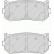 Kit de plaquettes de frein, frein à disque PREMIER ECO FRICTION FDB1569 Ferodo, Vignette 2