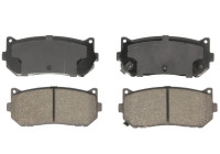 Kit de plaquettes de frein, frein à disque PREMIER ECO FRICTION FDB1569 Ferodo