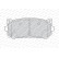 Kit de plaquettes de frein, frein à disque PREMIER ECO FRICTION FDB1569 Ferodo, Vignette 4
