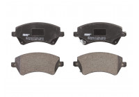 Kit de plaquettes de frein, frein à disque PREMIER ECO FRICTION FDB1573 Ferodo