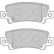 Kit de plaquettes de frein, frein à disque PREMIER ECO FRICTION FDB1574 Ferodo