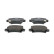 Kit de plaquettes de frein, frein à disque PREMIER ECO FRICTION FDB1574 Ferodo, Vignette 2