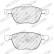Kit de plaquettes de frein, frein à disque PREMIER ECO FRICTION FDB1594 Ferodo, Vignette 3