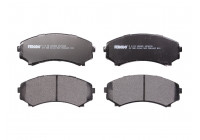 Kit de plaquettes de frein, frein à disque PREMIER ECO FRICTION FDB1603 Ferodo