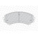 Kit de plaquettes de frein, frein à disque PREMIER ECO FRICTION FDB1603 Ferodo, Vignette 4