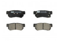 Kit de plaquettes de frein, frein à disque PREMIER ECO FRICTION FDB1606 Ferodo