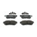 Kit de plaquettes de frein, frein à disque PREMIER ECO FRICTION FDB1606 Ferodo, Vignette 3