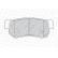 Kit de plaquettes de frein, frein à disque PREMIER ECO FRICTION FDB1606 Ferodo, Vignette 4