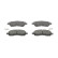 Kit de plaquettes de frein, frein à disque PREMIER ECO FRICTION FDB1612 Ferodo, Vignette 3