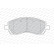 Kit de plaquettes de frein, frein à disque PREMIER ECO FRICTION FDB1612 Ferodo, Vignette 4