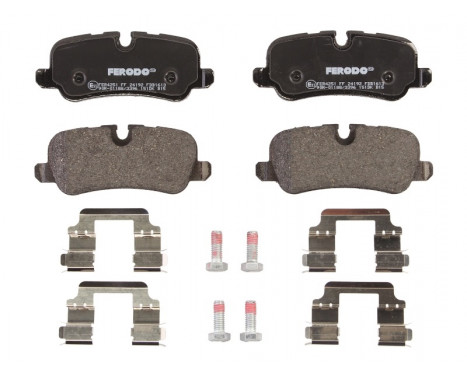 Kit de plaquettes de frein, frein à disque PREMIER ECO FRICTION FDB1613 Ferodo