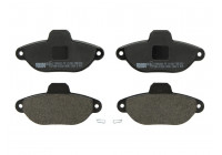 Kit de plaquettes de frein, frein à disque PREMIER ECO FRICTION FDB1630 Ferodo