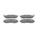 Kit de plaquettes de frein, frein à disque PREMIER ECO FRICTION FDB1646 Ferodo, Vignette 3