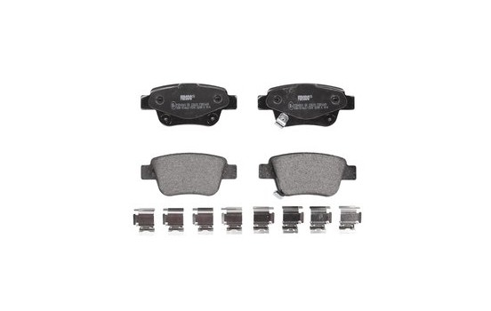 Kit de plaquettes de frein, frein à disque PREMIER ECO FRICTION FDB1649 Ferodo