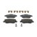 Kit de plaquettes de frein, frein à disque PREMIER ECO FRICTION FDB1652 Ferodo, Vignette 3