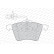 Kit de plaquettes de frein, frein à disque PREMIER ECO FRICTION FDB1654 Ferodo, Vignette 4