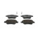 Kit de plaquettes de frein, frein à disque PREMIER ECO FRICTION FDB1666 Ferodo, Vignette 3