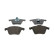 Kit de plaquettes de frein, frein à disque PREMIER ECO FRICTION FDB1706 Ferodo, Vignette 2
