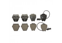Kit de plaquettes de frein, frein à disque PREMIER ECO FRICTION FDB1709 Ferodo
