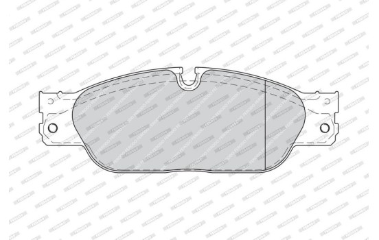 Kit de plaquettes de frein, frein à disque PREMIER ECO FRICTION FDB1711 Ferodo, Image 3